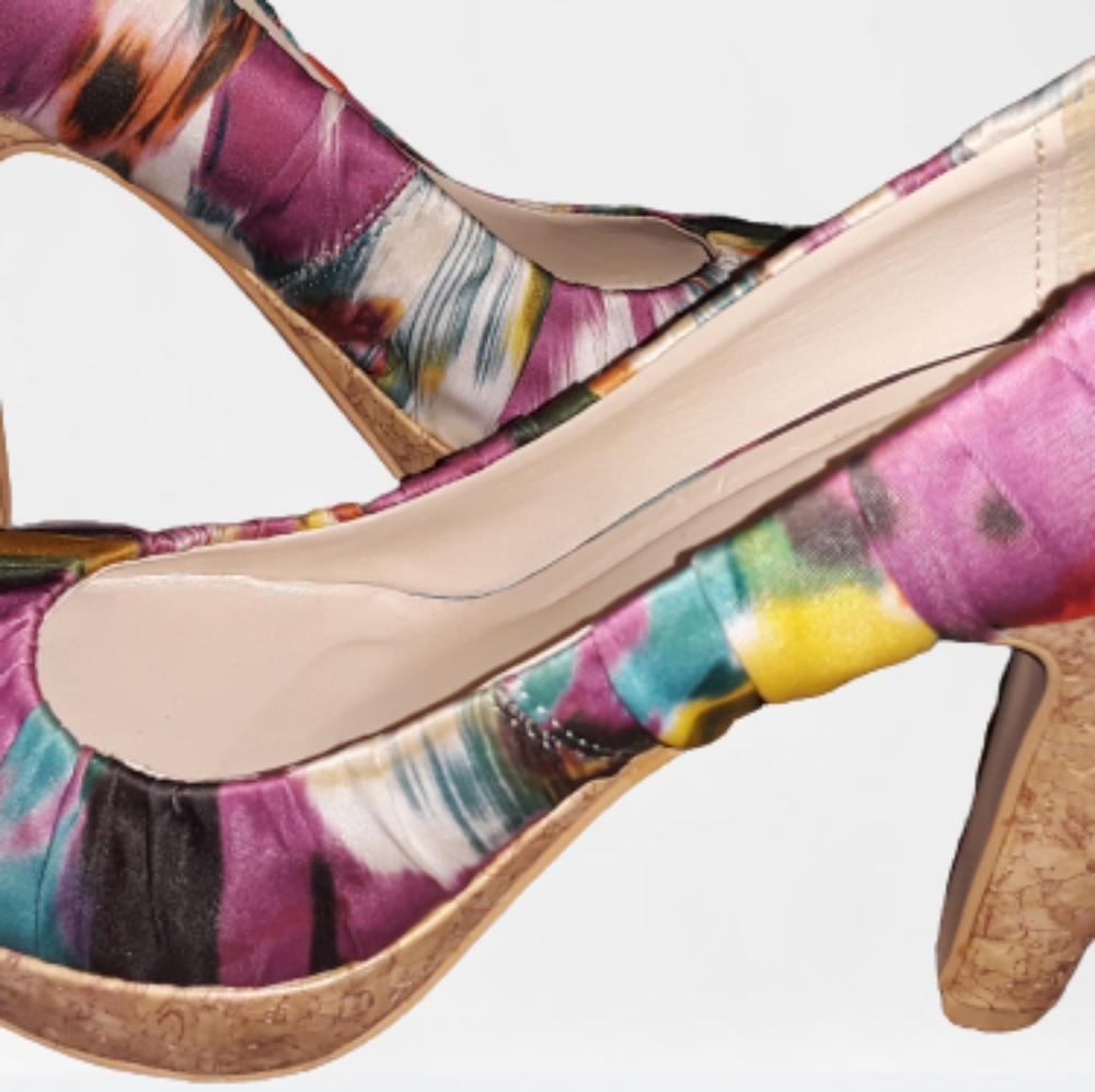 Multi Color Heels - Picture 2 of 7